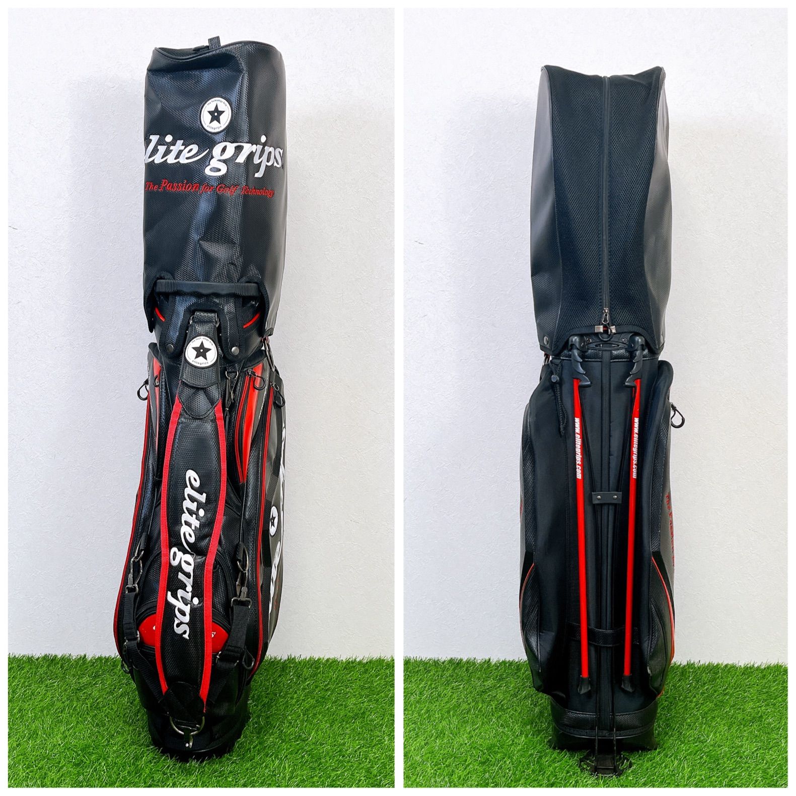 ELITE GRIPS エリートグリップ キャディバッグ 限定品 スタンド elite grips 【数量限定品】エリートグリップ 軽量 スタンド