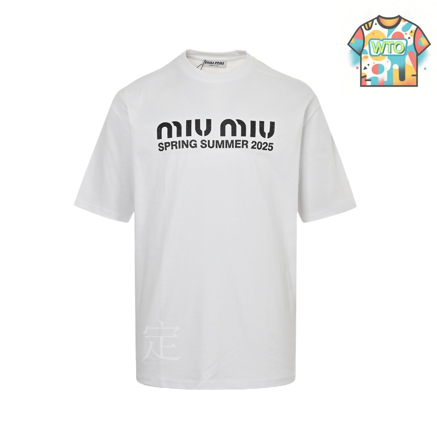【国内送関税込】MIU MIU ☆ ロゴモチーフ Tシャツ 3枚セット 大人気☆miumiu☆ロゴ入りブラック クロップド T シャツ (MiuMiu