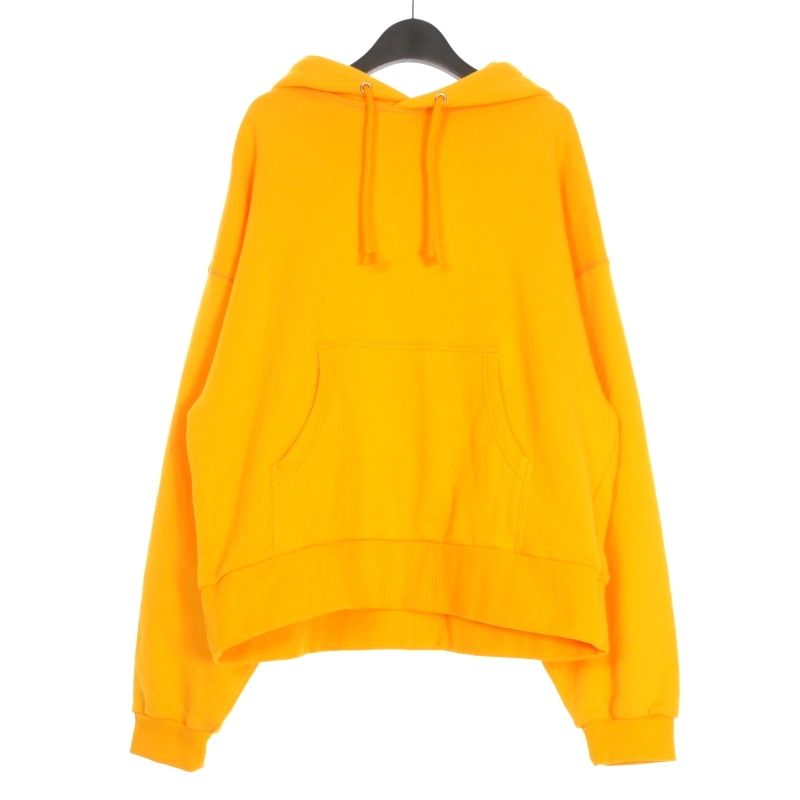 ワンダーランド Wonderland 18AW プルオーバー フーディ パーカー 長袖 イエロー 黄 WL18AW-HD01