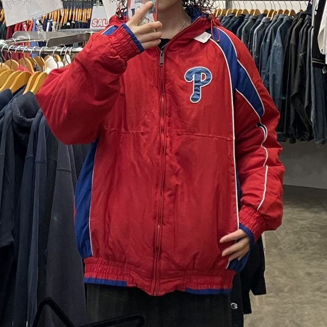 【MLB Phillies / フィリーズ　】ナイロンジャケット