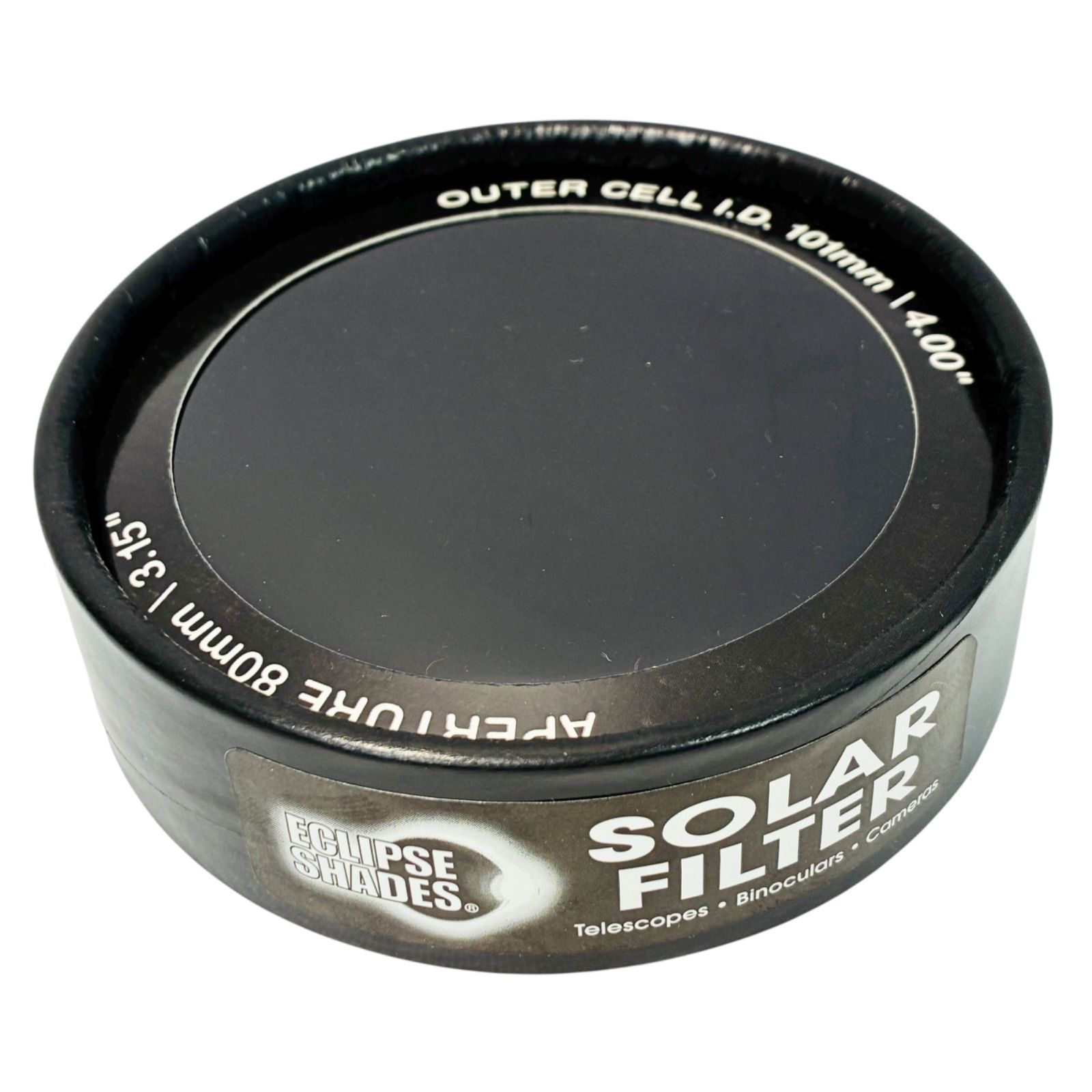 Eclipse Shades Solar Filter 80mm 太陽観察用 ソーラーフィルター 紙枠タイプ 望遠鏡 双眼鏡 カメラ対応 現状品 カメラ用品