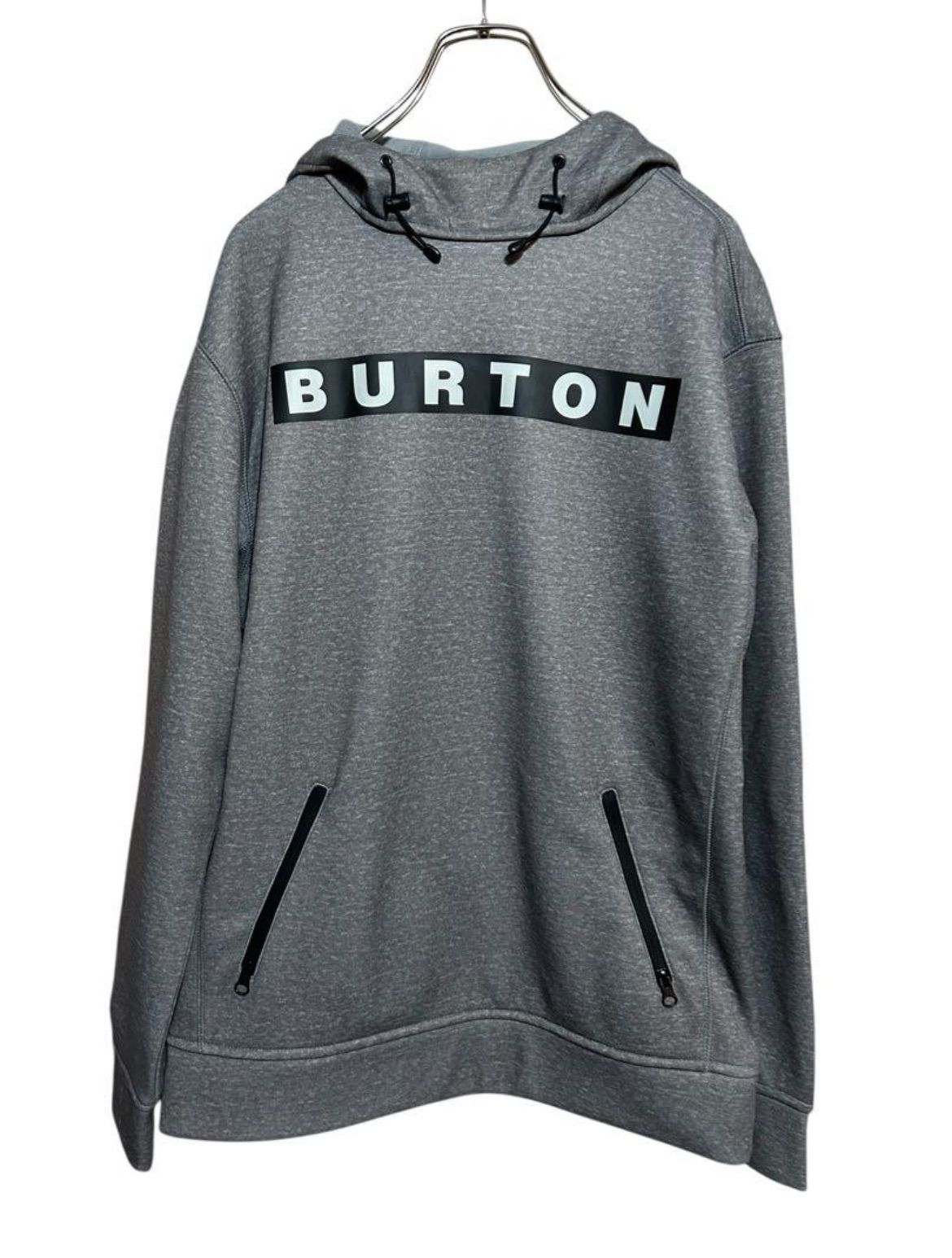 美品✨バートン BURTON パーカー スウェット スノボ スノーボード XS BURTON バートン 撥水 スウェット パーカー プルオーバー ボックスロゴ