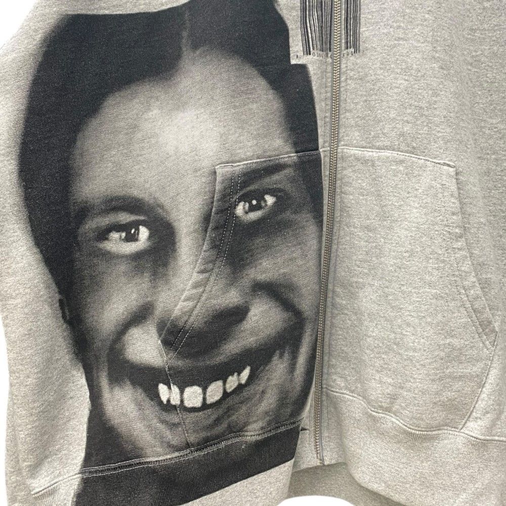 SUPREME × APHEX TWIN 25SS ZIP UP HOODED SWEATSHIRT Heather