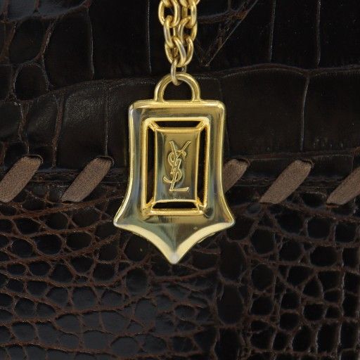 イヴサンローラン YVES SAINT LAURENT ヴィンテージ ミニ ボストン