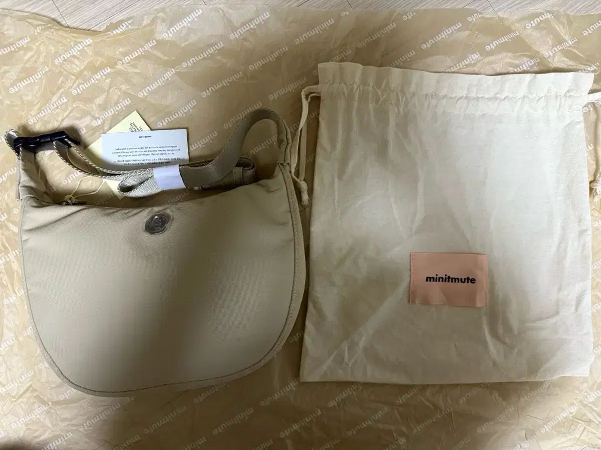 minitmute clo waist bag mocha beige MINITMUTE(ミニミュート) CLO