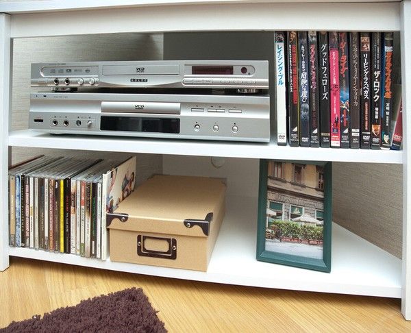 コーナー TV テレビ ボード 収納 Wega 大人気 / 新品未使用（WAL