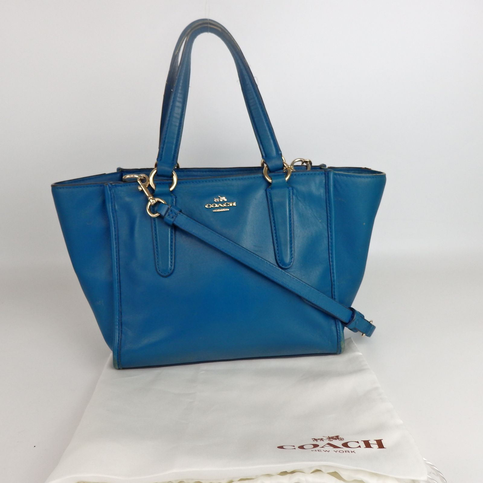 【美品】COACHコーチ ２WAY　ショルダーバッグ ハンドバッグ　保存袋付き コーチ 2WAYハンドバッグ