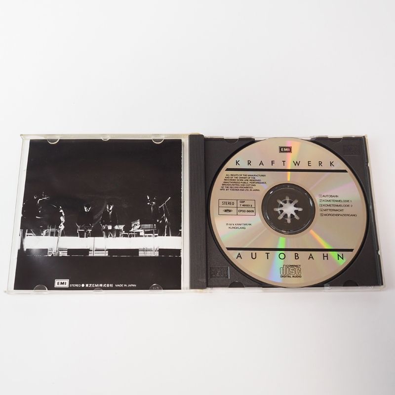 帯付】クラフトワーク アウトバーン（国内盤）CD 1988年盤/CP32-5609