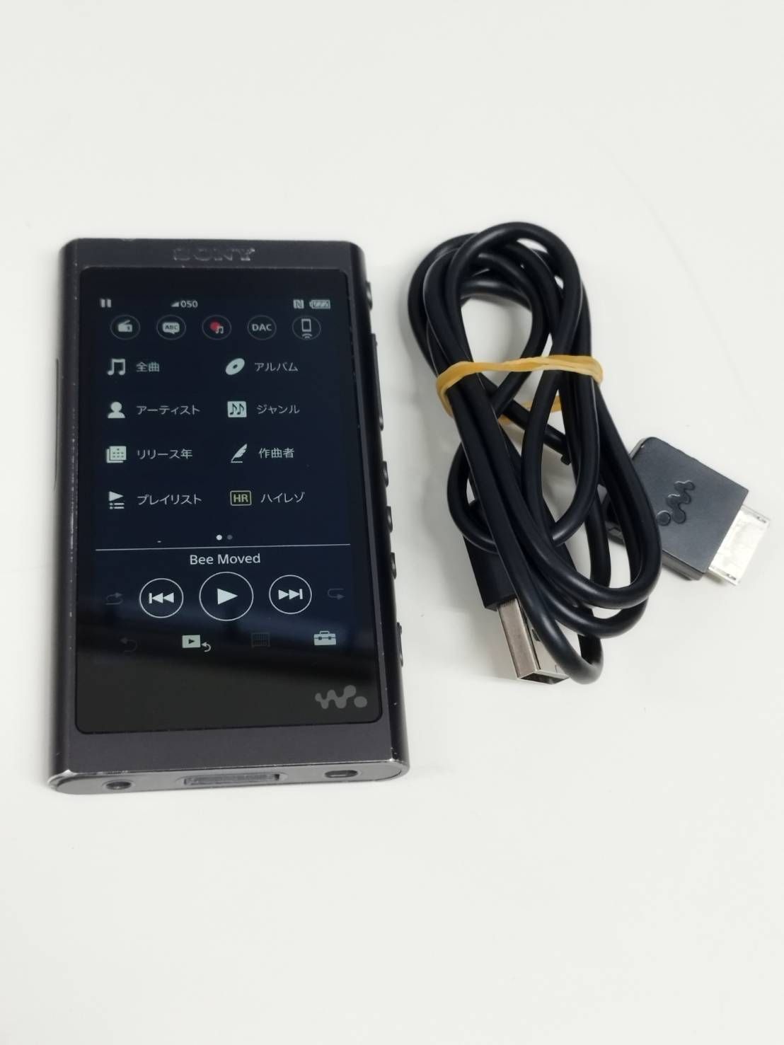 SONY ウォークマン NW-A55 グレイッシュブラック16GB ハイレゾ Amazon