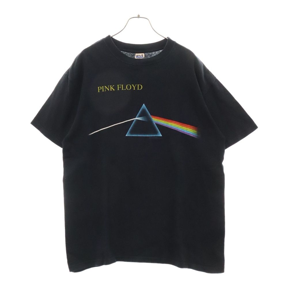 VINTAGE (ヴィンテージ) 90ー00s PINK FLOYD DARK SIDE OF THE MOON TEE ピンクフロイド 両面プリント半袖Tシャツ カットソー ブラック
