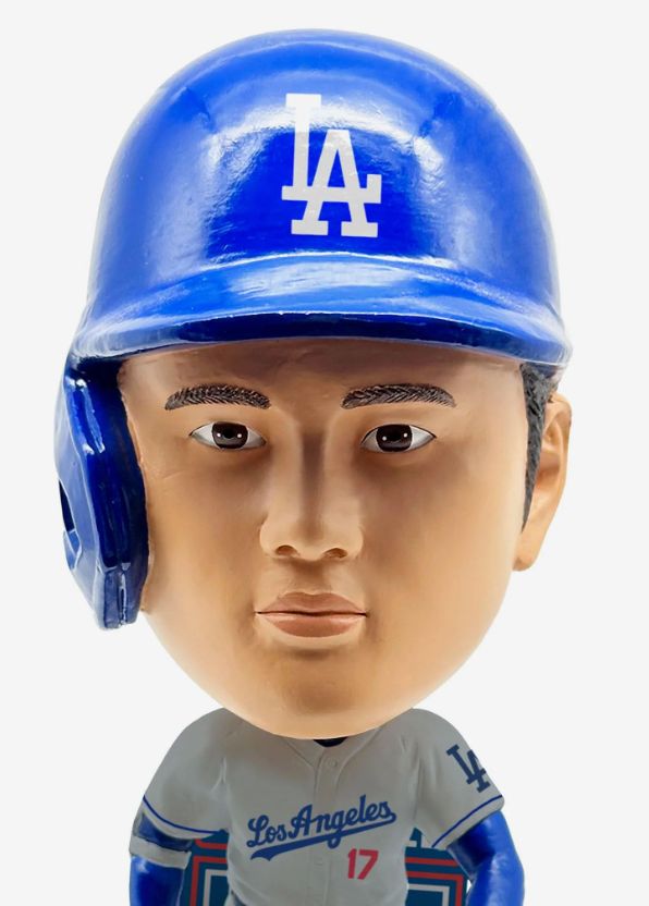 【大谷翔平/ドジャース移籍/ミニボブルヘッド】2024/アウェイユニ/1万個限定 大谷翔平/ドジャース/ボブルヘッド】アウェイユニ/2024/1万個限定