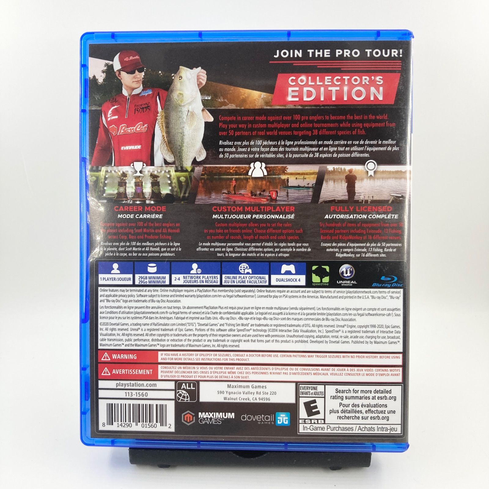 PS４ Fishing Sim World Pro Tour Collectors Edition 【1494】 - メルカリ