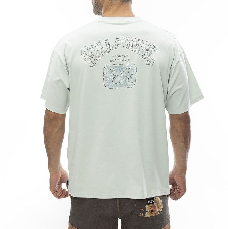 2024春夏 新品【BILLABONG/ビラボン】【CHILLWEAR】 SOFTTY TEE 水陸両用ラッシュT SAG メンズ BE011-861