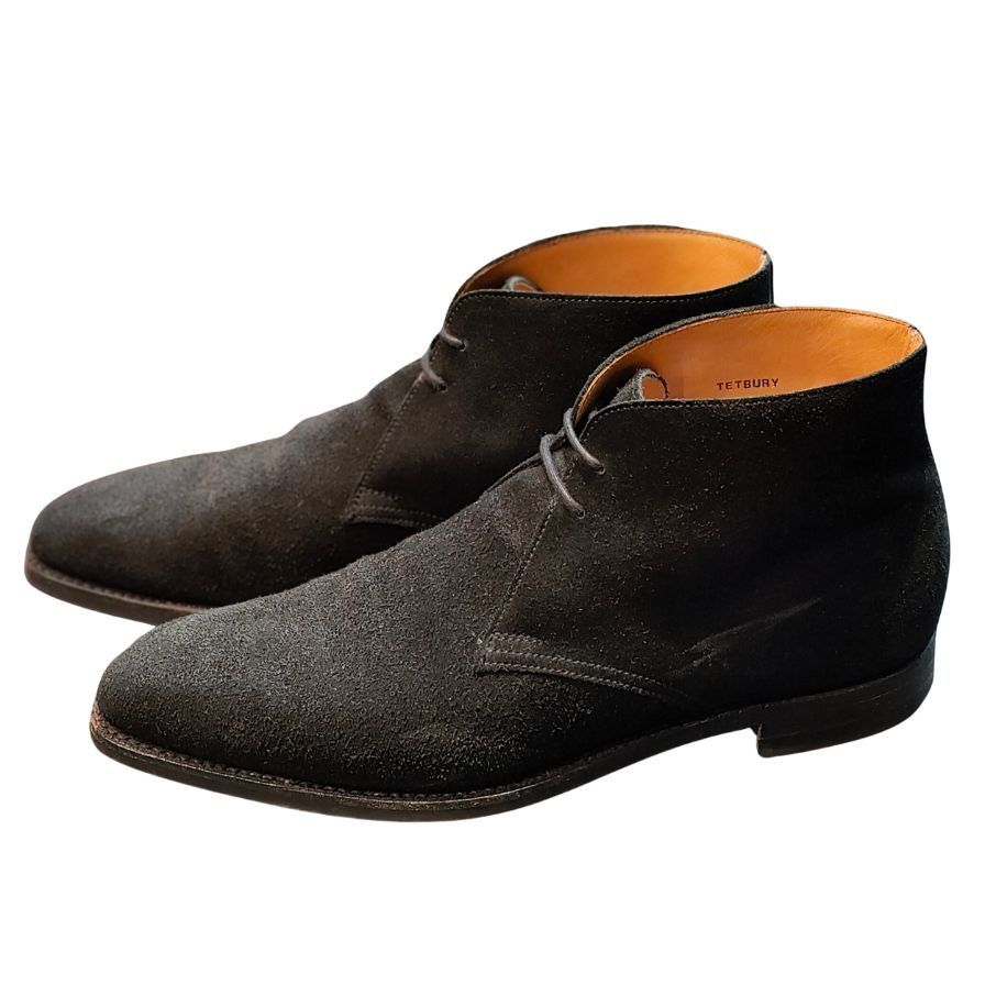 クロケット&ジョーンズ チャッカブーツ テットべリー【LA】【中古