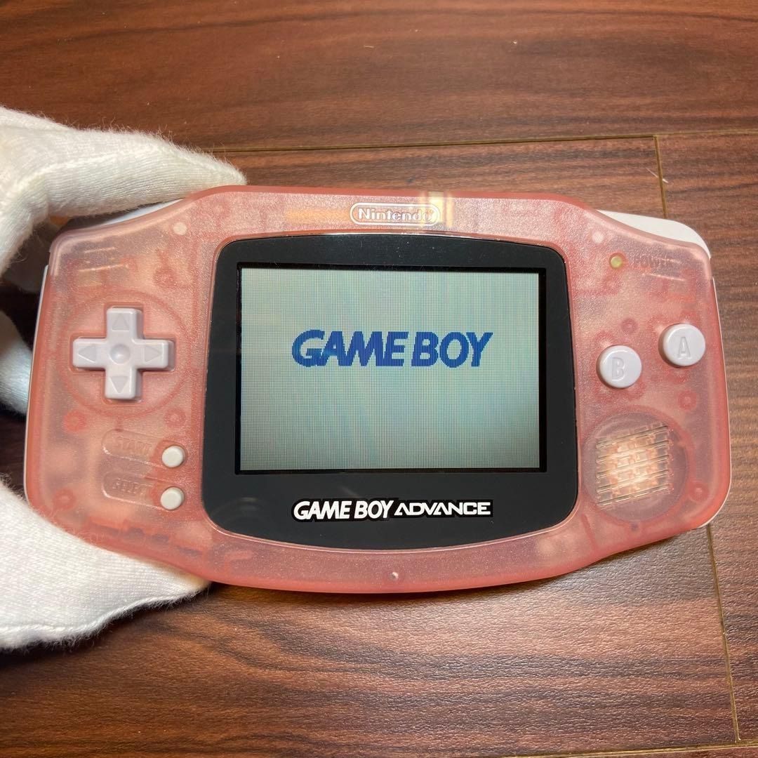 ゲームボーイアドバンス ミルキーピンク