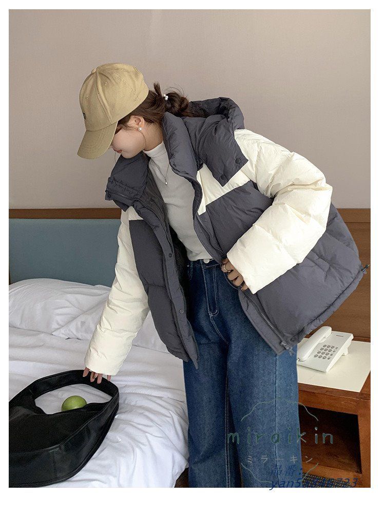 ノーカラー グリーン 金ボタン ジャケット 古着 一点もの ヴィンテージ