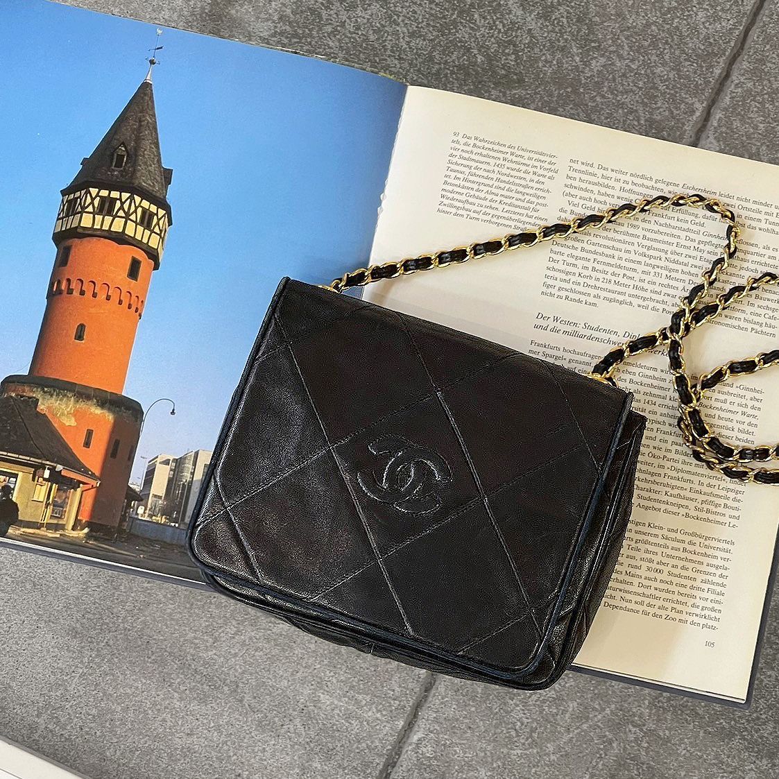 chanel ショルダーバッグ CHANEL (シャネル) 0893487 1989's ラムスキン マトラッセ