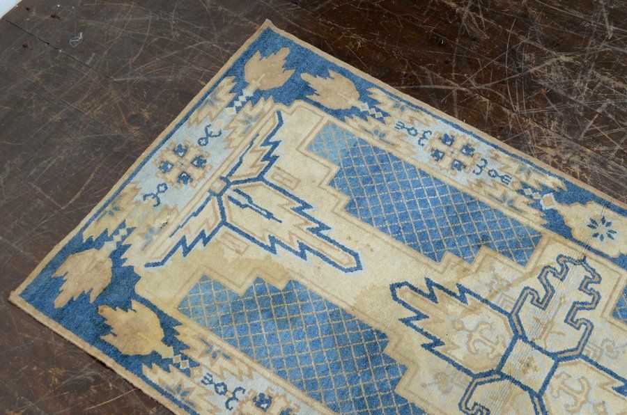 蔵A4876L 古い緞通