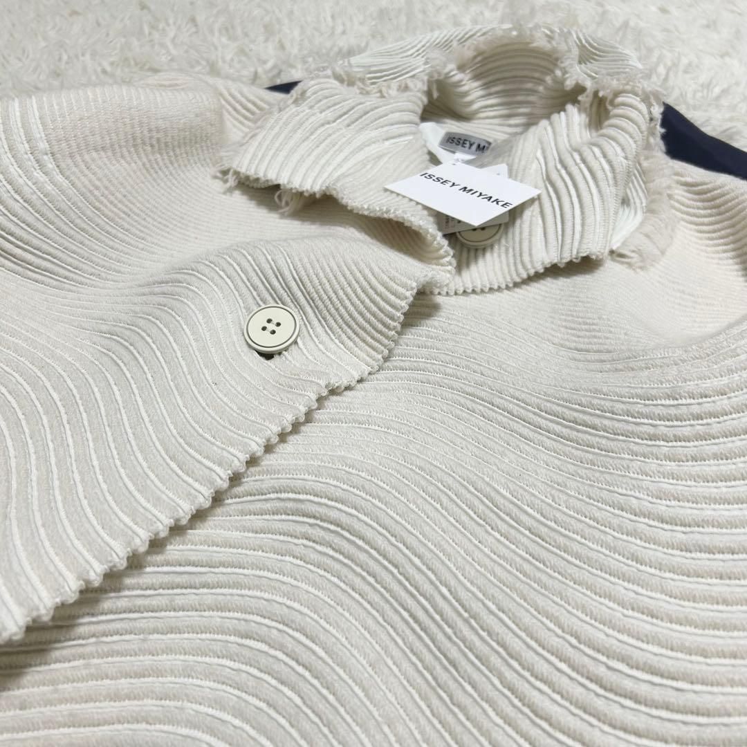 タグ付き ISSEY MIYAKE 3D スチーム コート ドルマン ポンチョ NICORILABO_COM