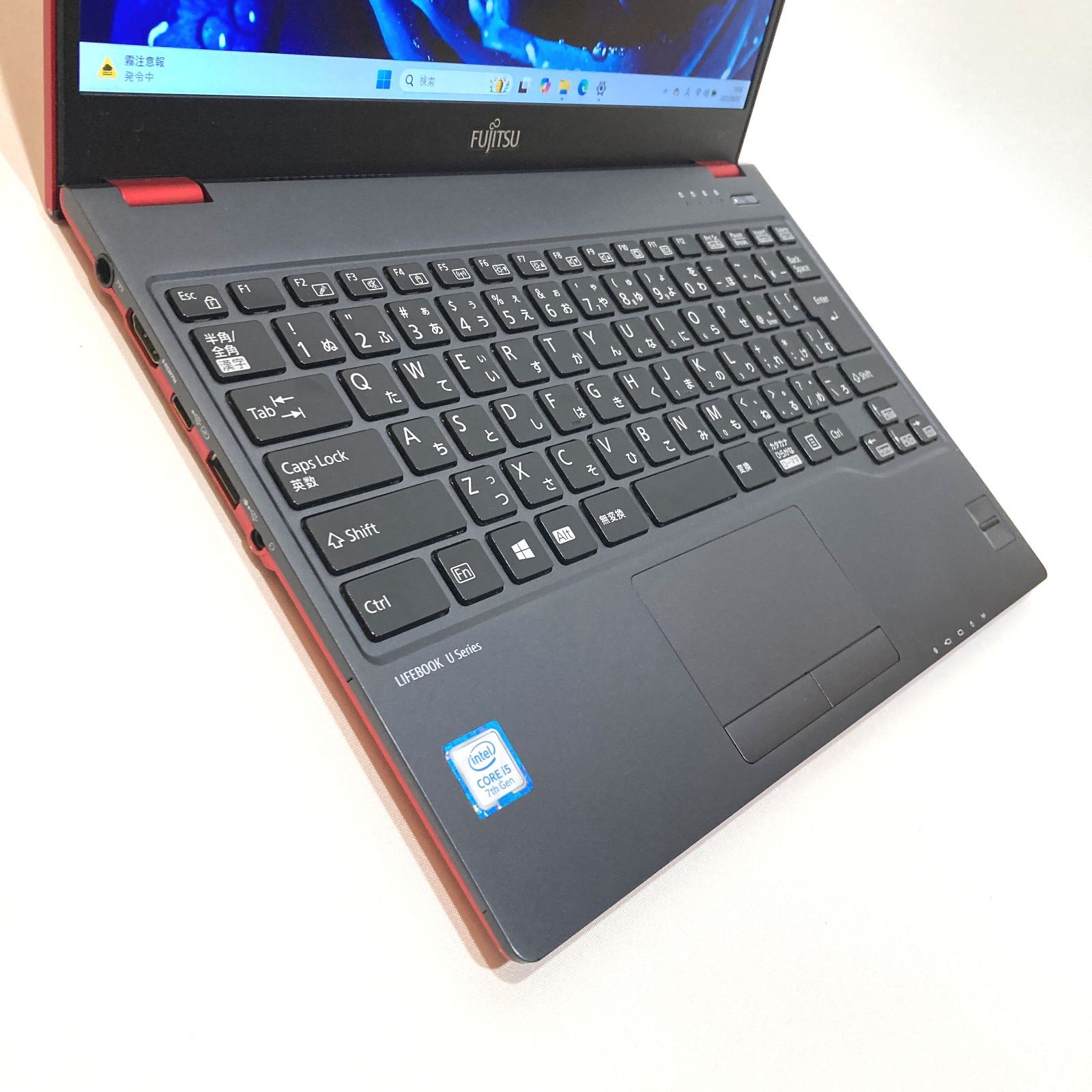 初心者向け✨快速i5・薄型軽量◇赤・黒◇すぐ使えるノートパソコン  