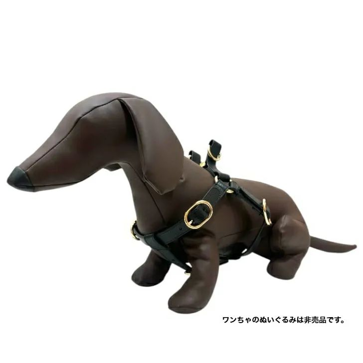 レザー ブラック