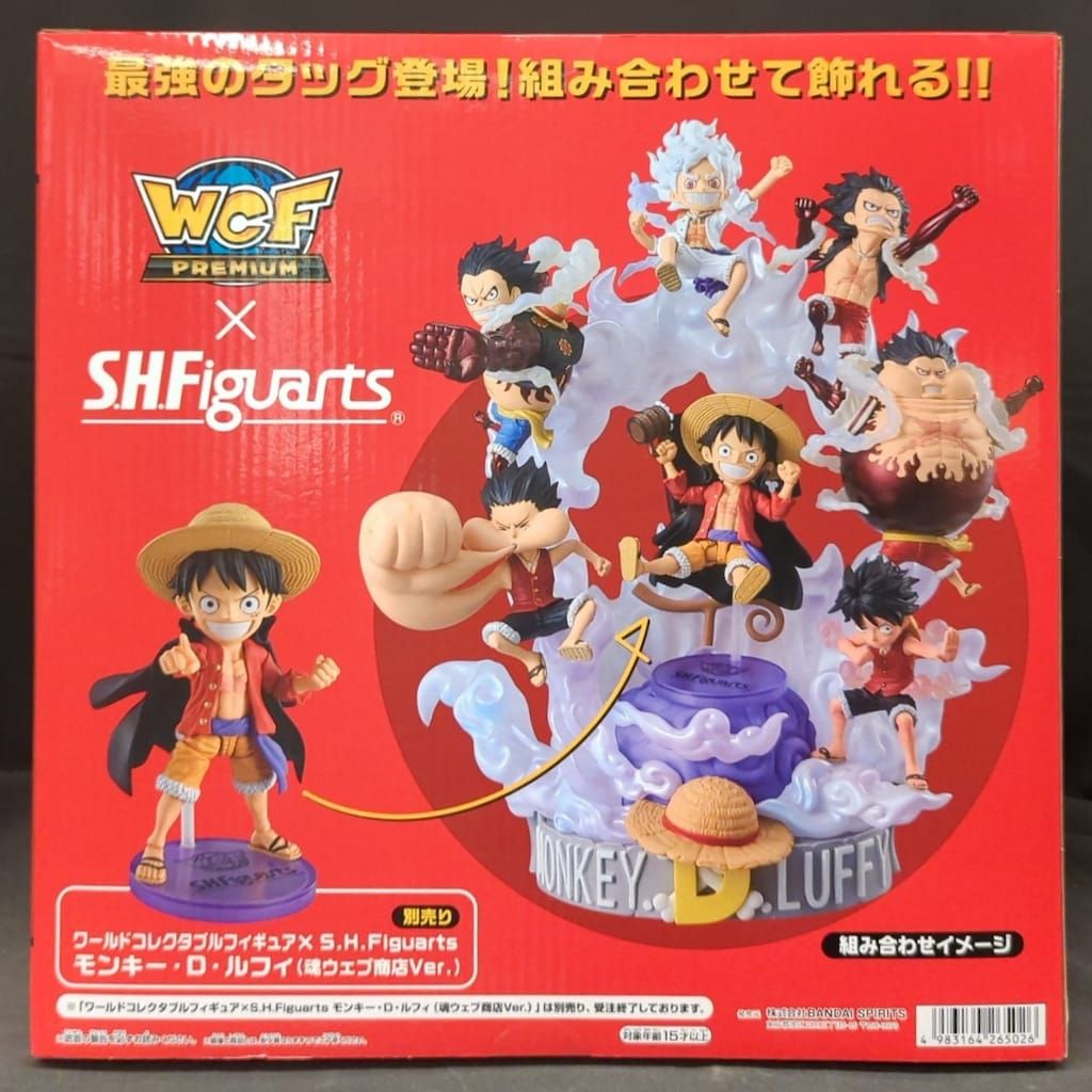 大特価 BANDAI SPIRITS モンキー・D・ルフィ PREMIUM ワンピース WCF アニメ+ゲーム