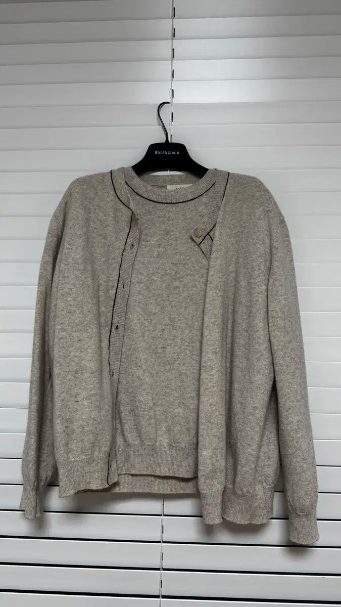 ラメレイ EXTRA パイナップルウール 100 ニット カーディガン セット F