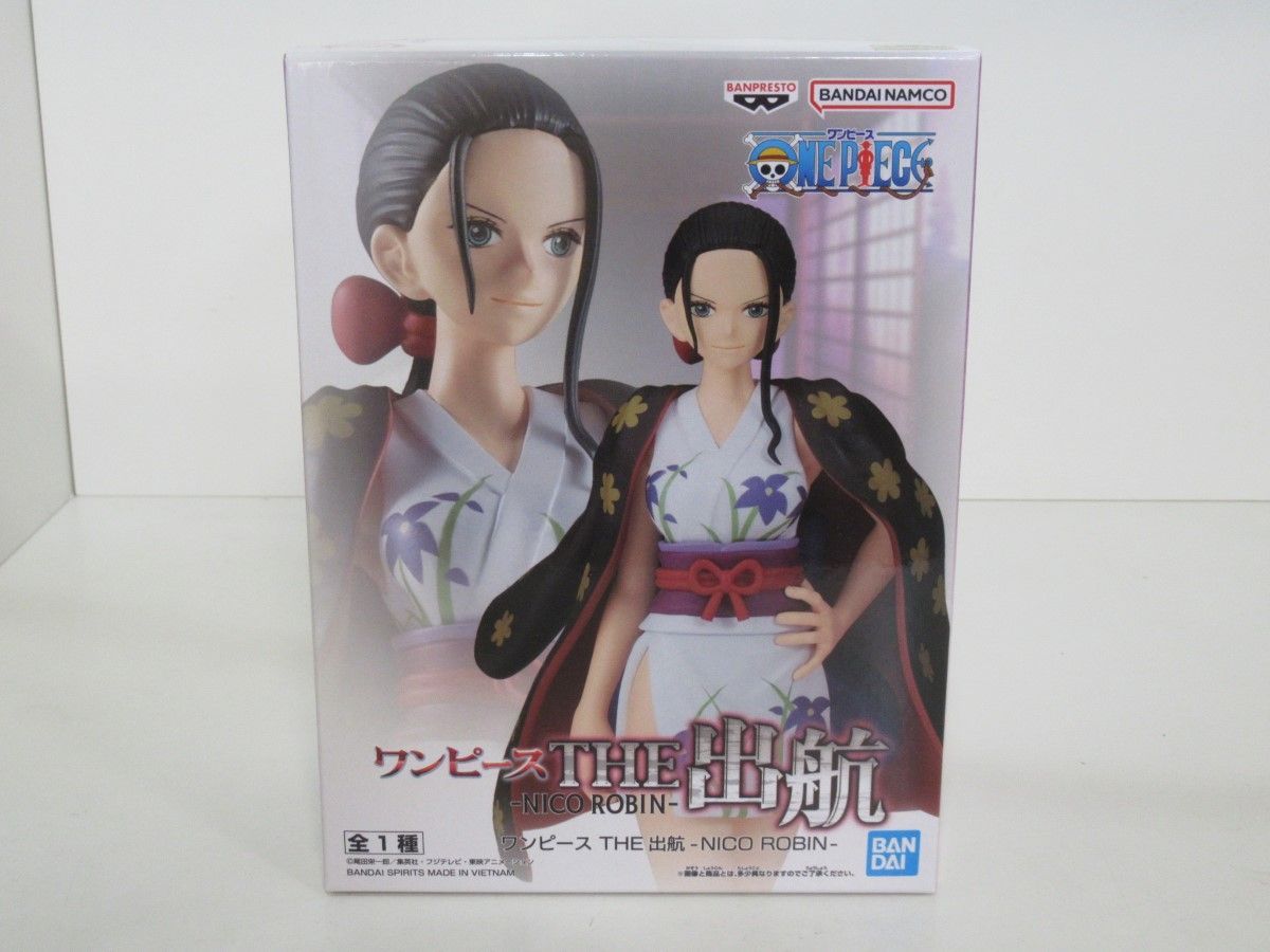 ワンピース THE 出航 ニコ・ロビン NICO ROBIN プライズ フィギュア バンプレスト BANDAI NAMCO バンダイナムコ ONE  PIECE 新品未開封 - メルカリ