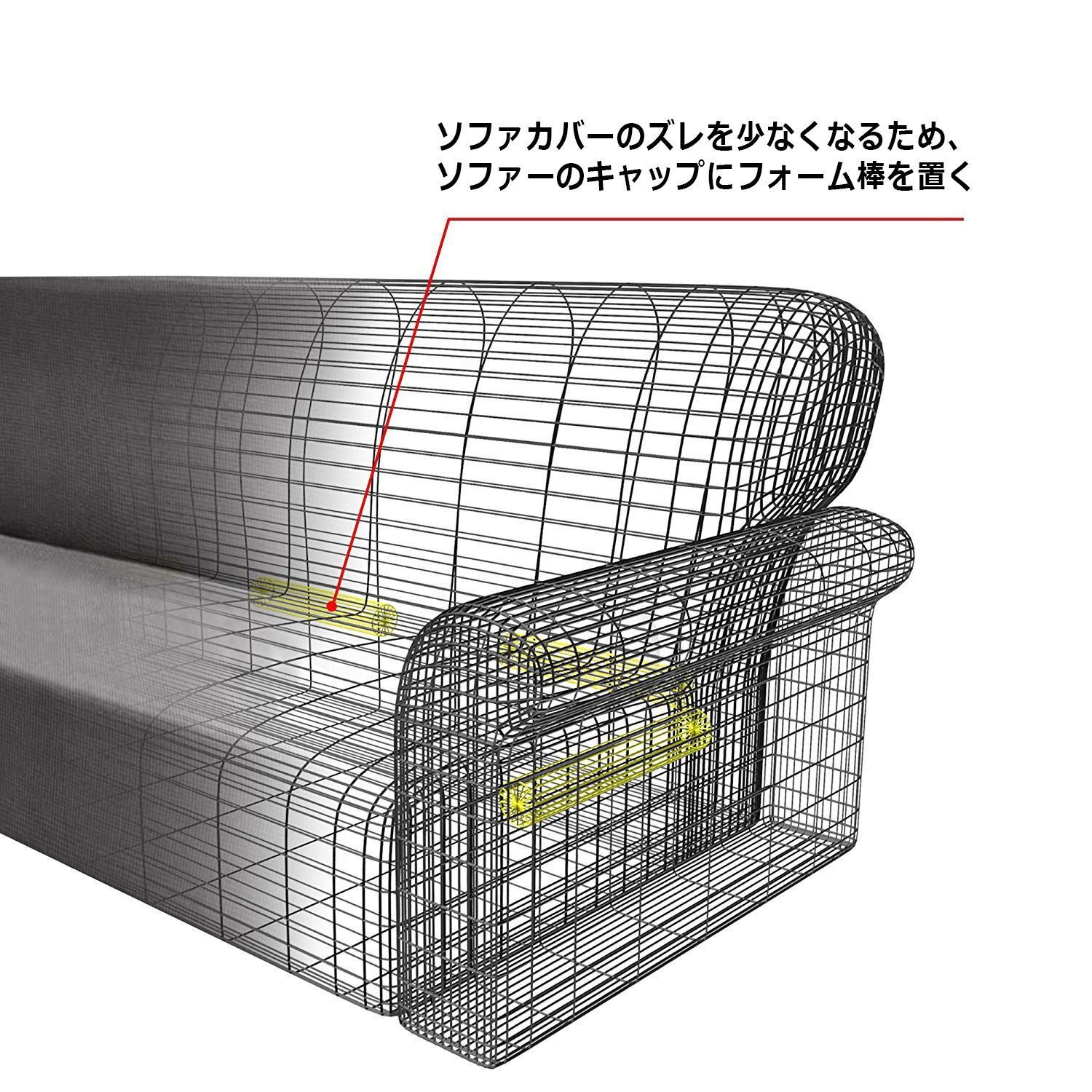 【人気商品】肘付き 滑り止め 肘付き 柔らかい フィットタイプ ストレッチ 伸縮素材伸び良く 縦横弾力 四季適用 無地 3人掛け 超便利(オレンジ) TIANSHUソファーカバー 肘付き フィットタイプ 縦横弾力 最短発送肘付き 新着商品フィットタイプ 新品