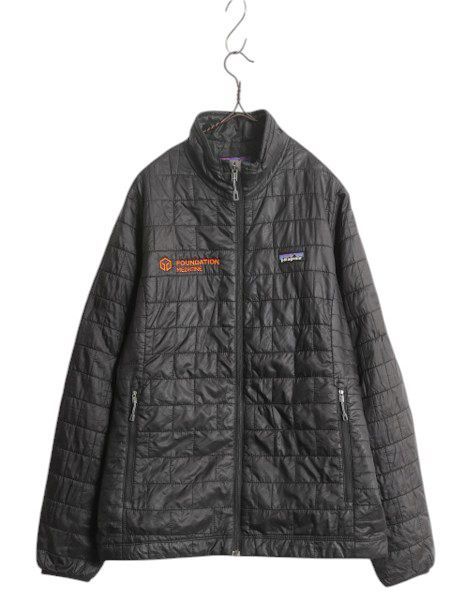 【お得なクーポン配布中!】 パタゴニア ナノパフ ジャケット レディース L / 17年製 PATAGONIA 中綿 ナイロン プリマロフト ジャンパー パッカブル アウトドア 企業 黒