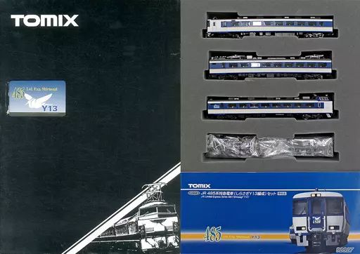中古】鉄道模型 1/150 JR 485系特急電車 しらさぎ Y13編成セット(3両