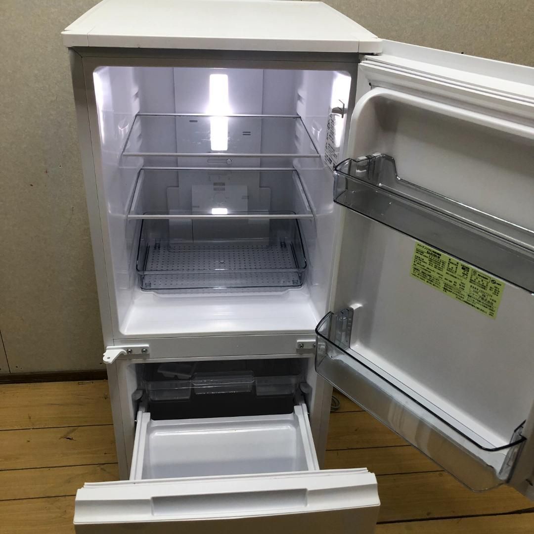 美品 SHARP 冷蔵庫 SJ-D15H-W 152L 2022年製 ホワイト