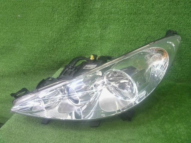 プジョー 207 ABA-A75FW 左 ヘッドランプ ヘッドライト ASSY 207 5FW KPL