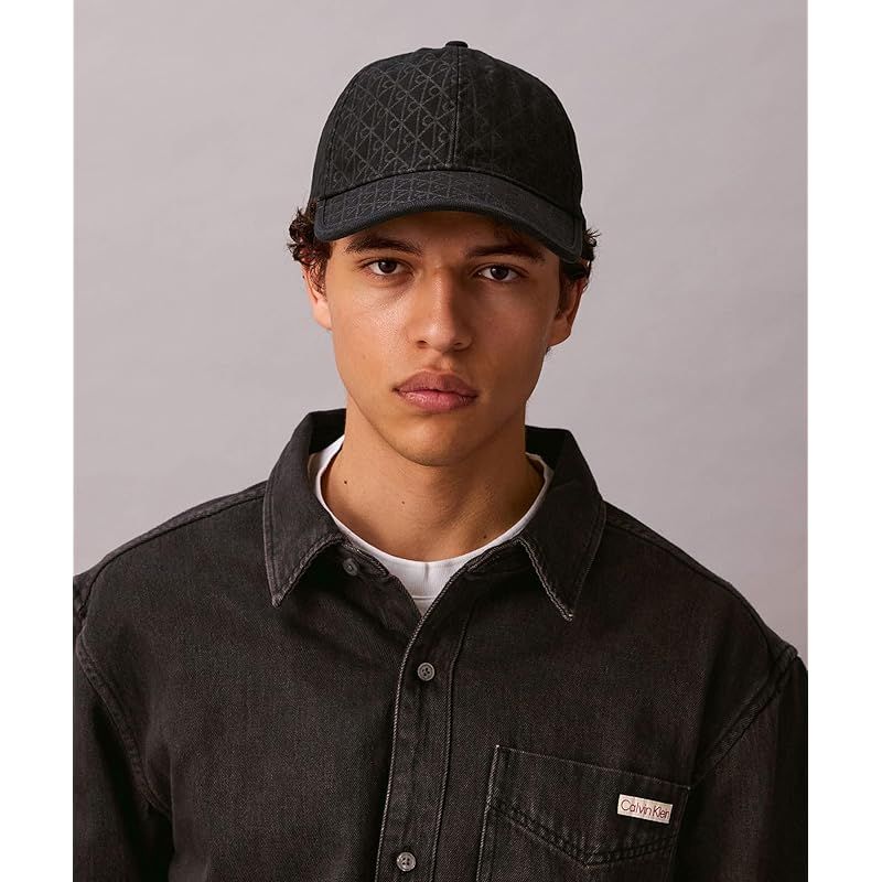 カルバン クライン エンブレムプリント レザーパッチキャップ 4D5029G OS CHARCOALAOPYFR 1 WWW_SUPERTOOLSSHOP_NL