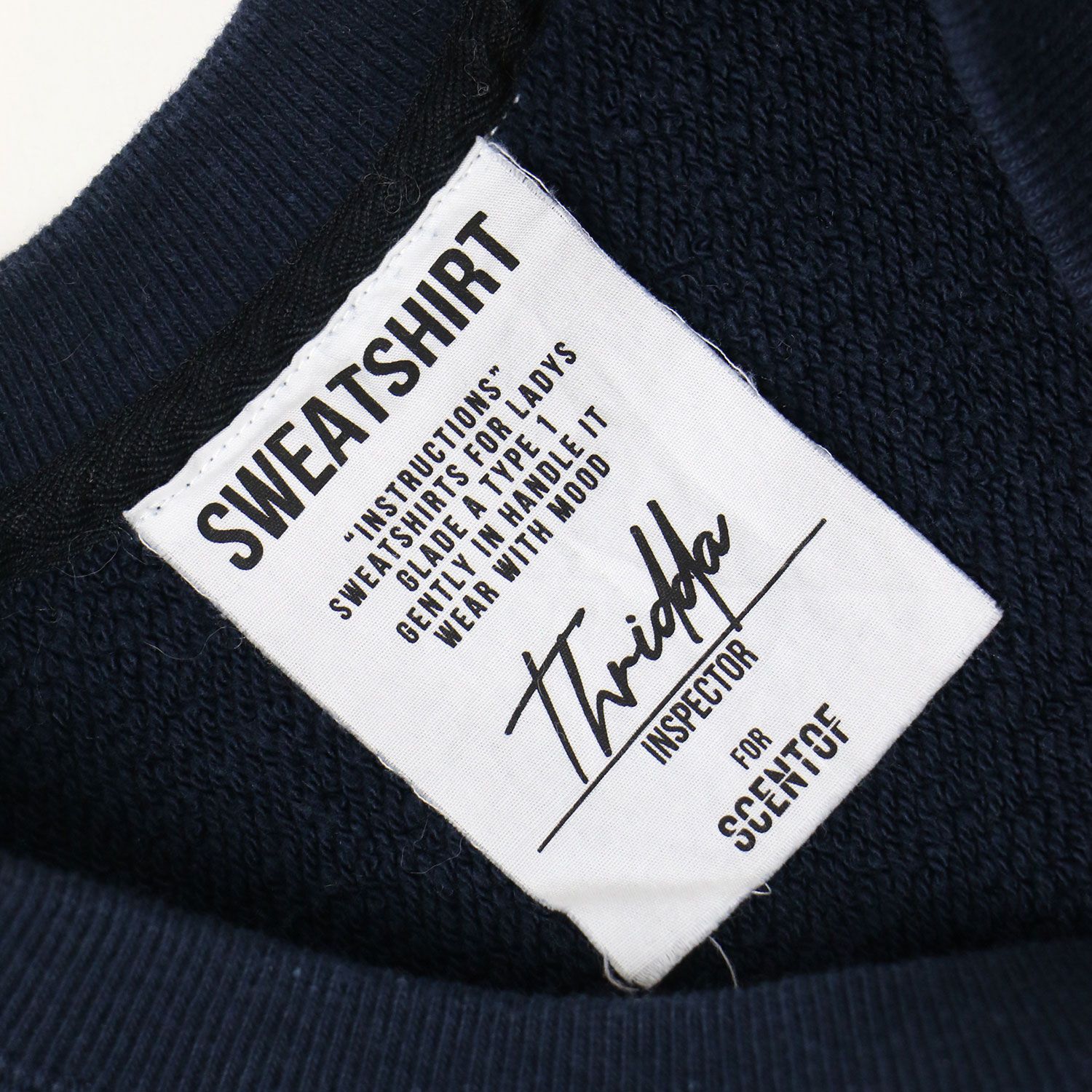 AP STUDIO SCENTOF DAWN GLOW スウェット ネイビー AP STUDIO SCENTOF