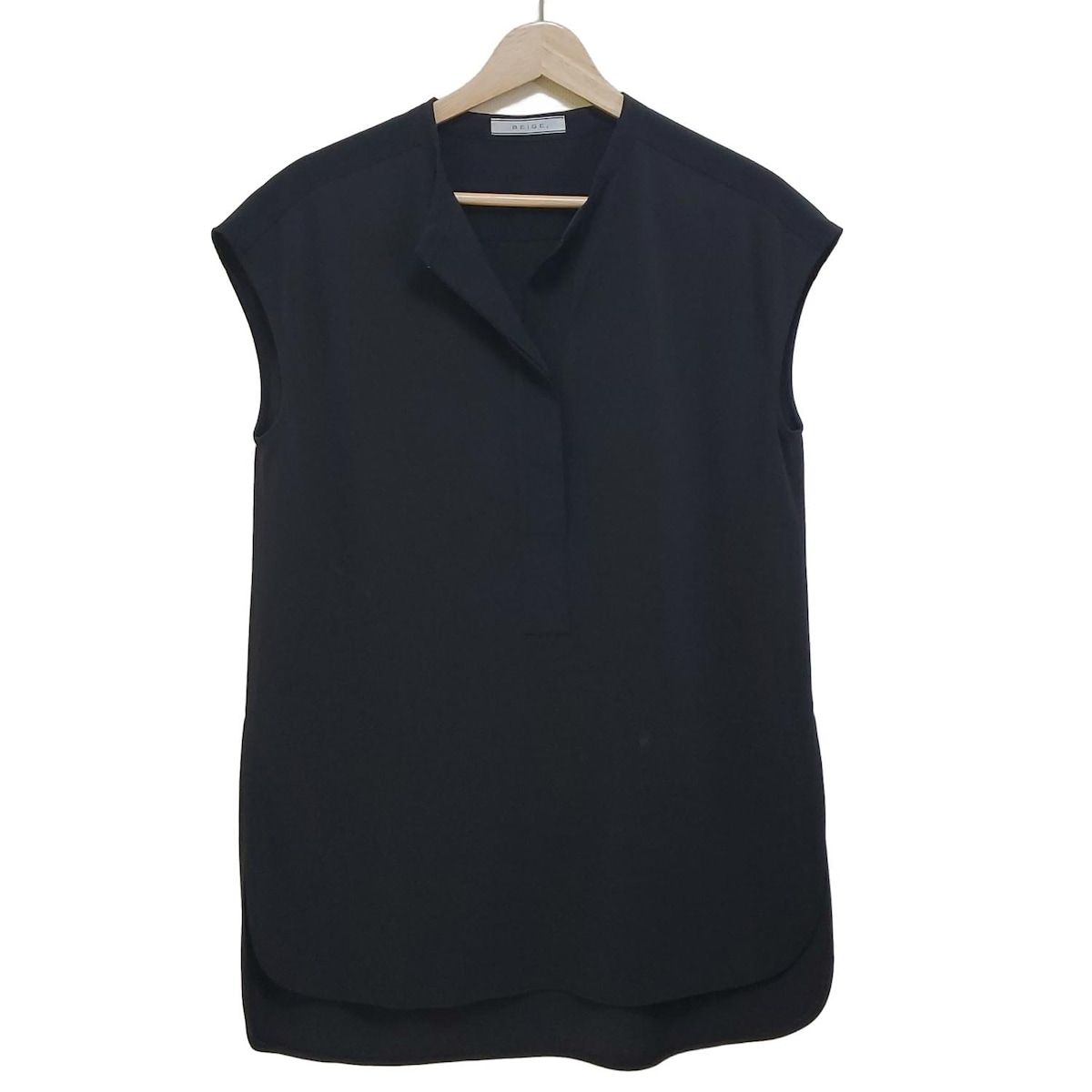 BEIGE ベイジ ノースリーブカットソー サイズ4 XL レディース - 黒