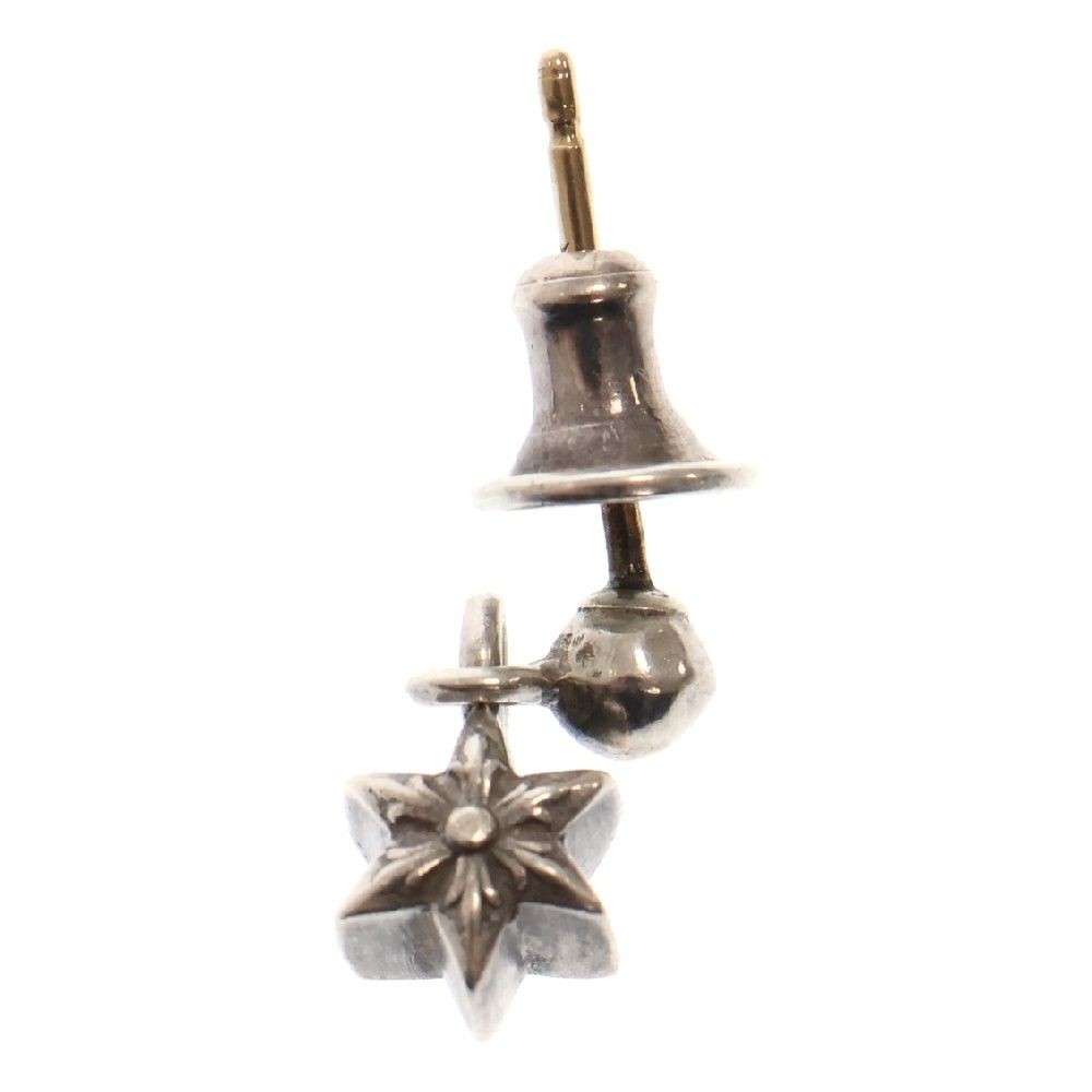 CHROME HEARTS (クロムハーツ) TNY STR DRP 1 タイニースタードロップ ピアス シルバー BCA120