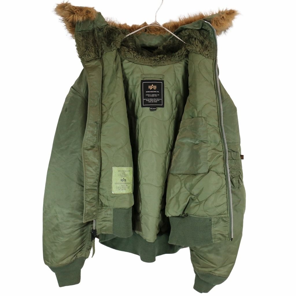 Vintage 80s ALPHA 旧タグ CWU-45P USA製 アメリカ製 Vintage Alpha Industries USAF Flyer's Cold Weather CWU 45/P