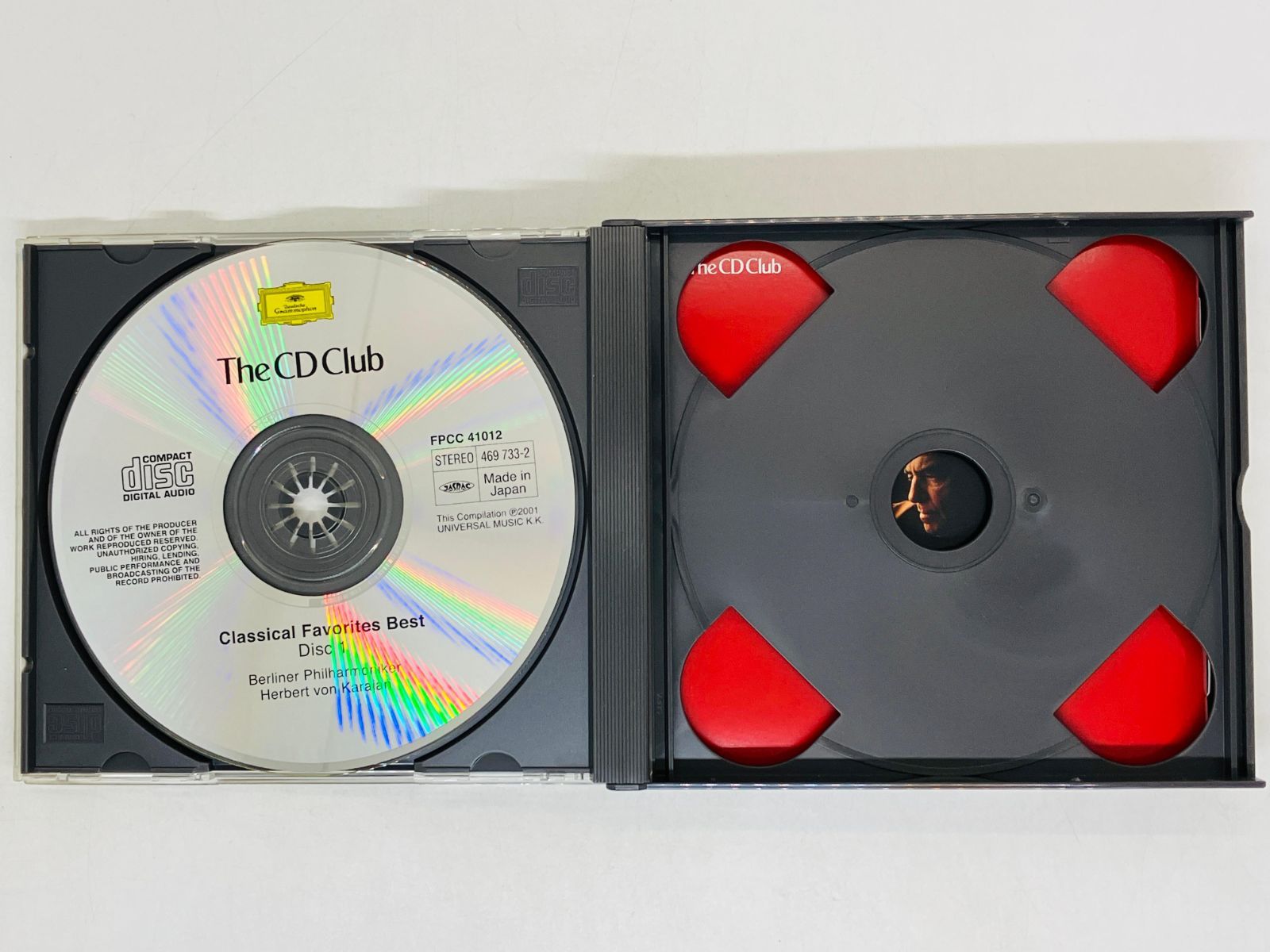 2CD CLASSICAL FAVORITES BEST KARAJAN / BERLINER カラヤン ホーム