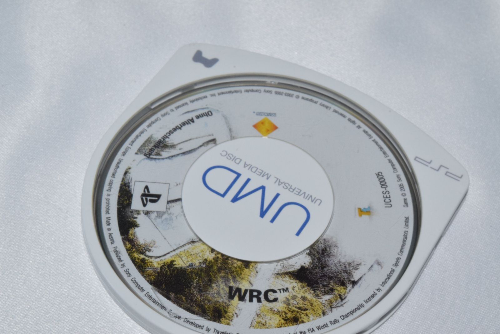 EU版 WRC FIA WORLD RALLY CHAMPIONSHIP PSPソフト プレイステーションポータブル ケース無し ソフトのみ PSP
