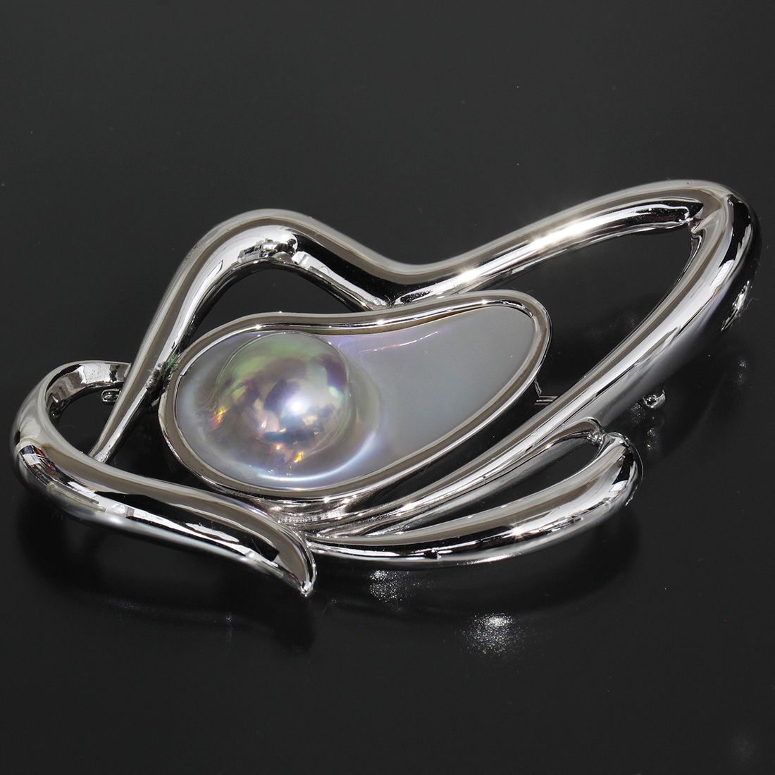 TASAKI マベパール　ブローチ　2WAY タサキ ブローチ タサキ 18金 レディース TASAKI 中古マベパール
