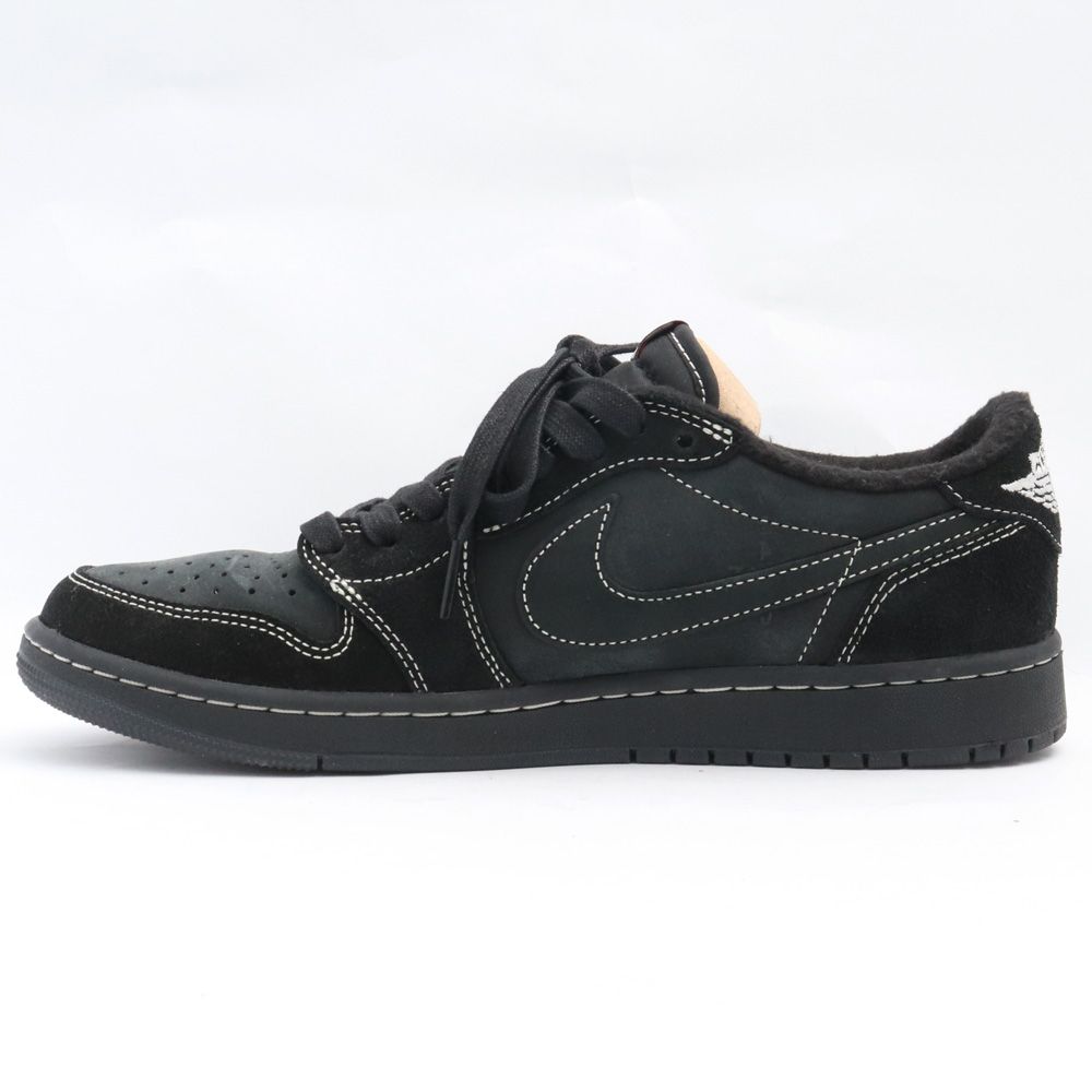 27cm NIKE × TRAVIS SCOTT AIR JORDAN 1 LOW OG SP BLACK PHANTOM ...