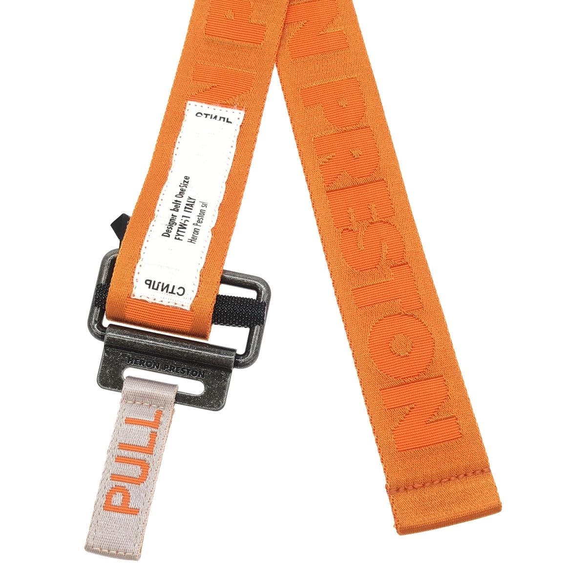 【新品】定価104,500円ヘロンプレストンクロップドジャケット オレンジ M HERON PRESTON ヘロンプレストン ベルト HMRB005S20620048