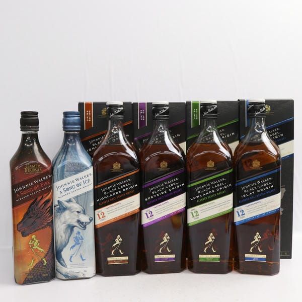 6本セット】JOHNNIE WALKER（ジョニーウォーカー）各種（ソング