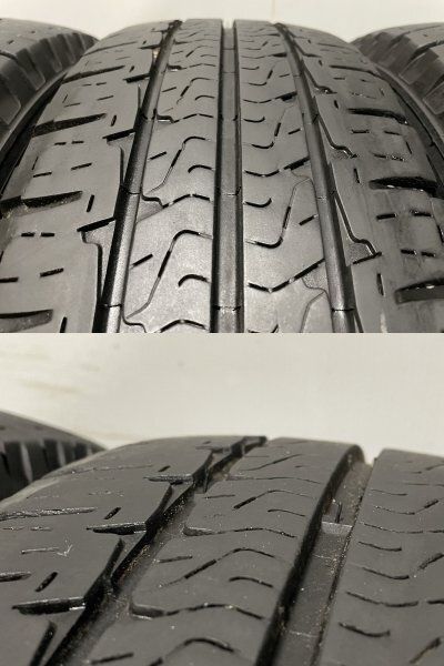 【MICHELIN AGILIS 215/70R15CP 109Q】夏タイヤ【トヨタ 100系ハイエース 純正ホイール 15インチ 6J6HPCD139.7】19年製　(KTI075)