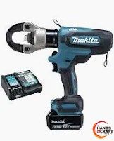 ▽ マキタ 18V 充電式圧着機 6.0Ahバッテリ×1付 充電器 TC300DRG