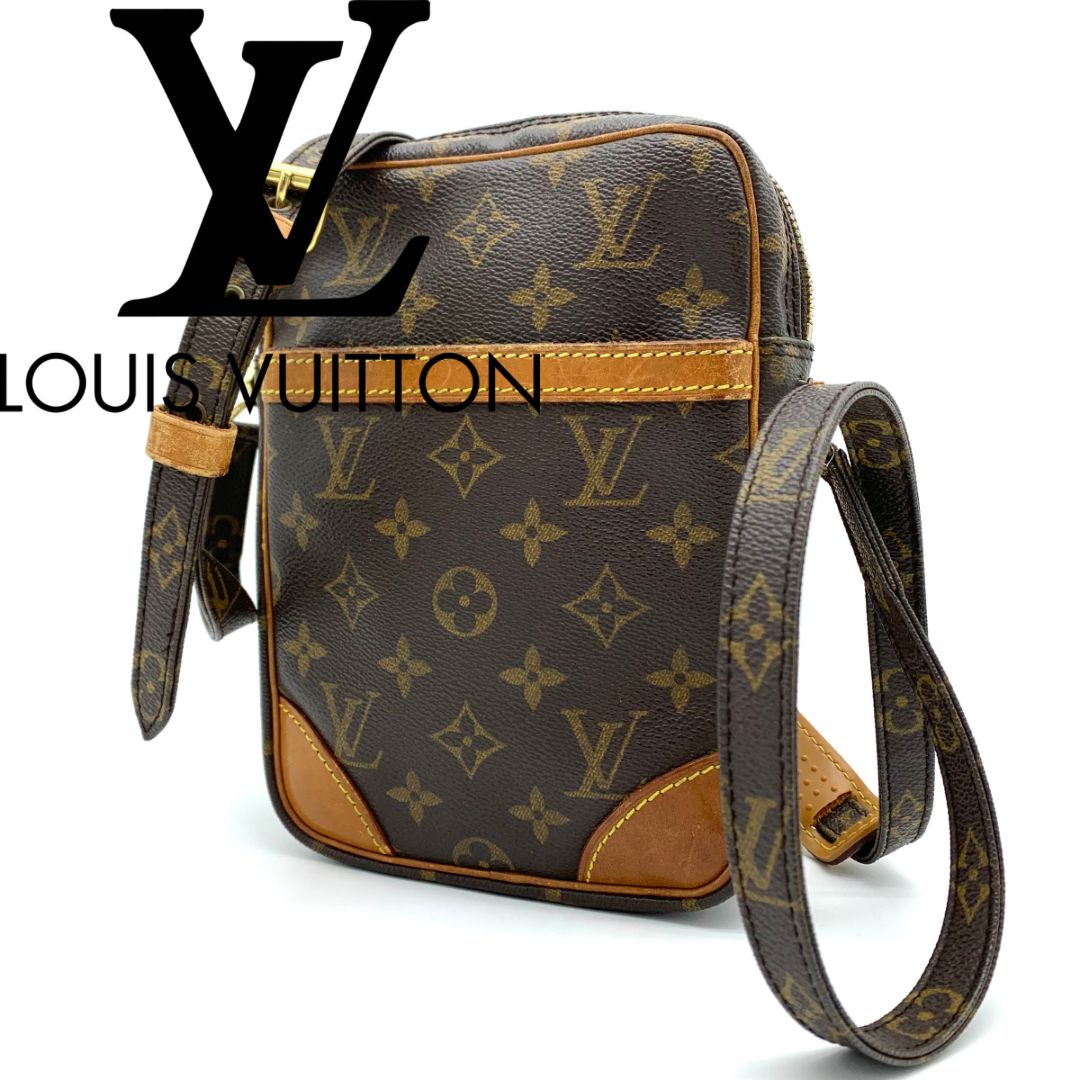 訳あり）LOUIS VUITTON ダヌーブ 旧型 プチマルソー モノグラム 