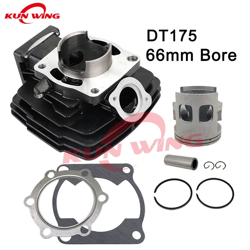 ヤマハ DT 175 DT175 66MM ボアシリンダーピストンキット エンジンパーツ