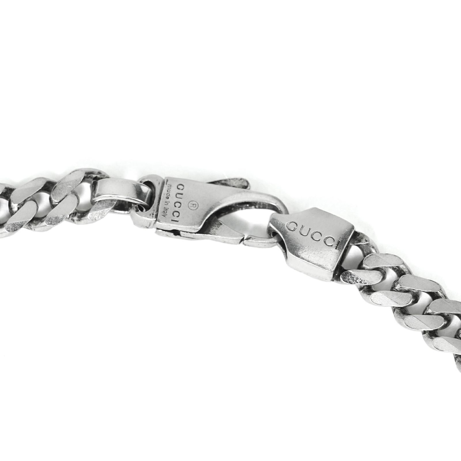 新品 グッチ GUCCI ブレスレット インターロッキングG アルジェント  