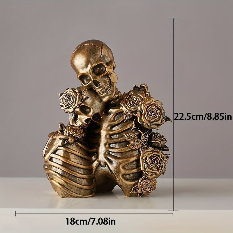 ハロウィン　骸骨　スカル　花嫁　オブジェ 81kDt+Irk-L._UF894,1000_QL80_.jpg
